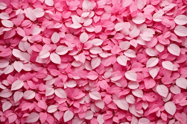 Foto fundo de folhas rosa papel de parede de folhas rosa fundo de folhas papel de parede de folhas folhas caídas fundo ai generativo