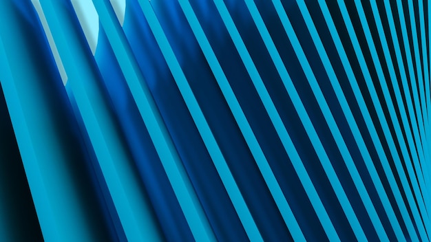 Fundo de forma de curva de polígono abstrato azul