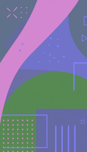 Fundo de formas geométricas abstratas