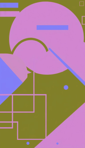 Fundo de formas geométricas abstratas