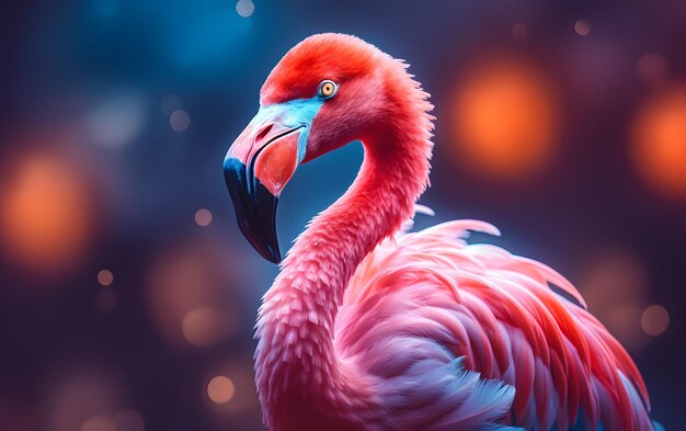 Fundo de foto Flamingo rosa