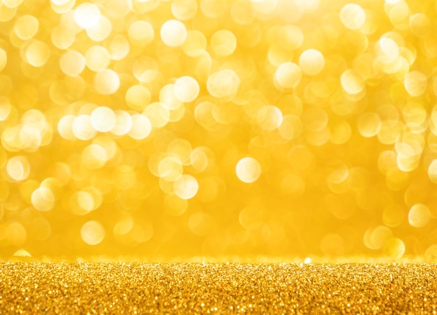 Fundo de glitter dourado