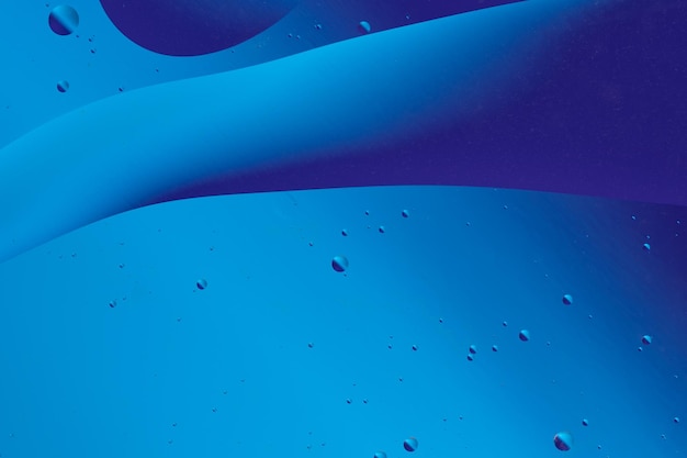 Fundo de gradiente abstrato com linhas suaves e círculos de cor azul