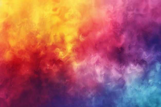 Fundo de gradiente colorido com nuvens de cores abstratas borrosas fundo de cores brilhantes luz suave