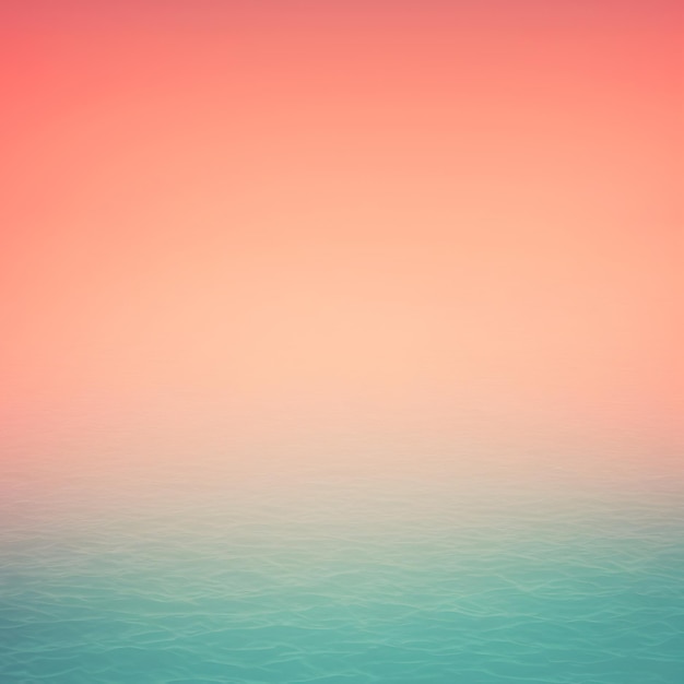 Foto fundo de gradiente de verão com água do mar turquesa