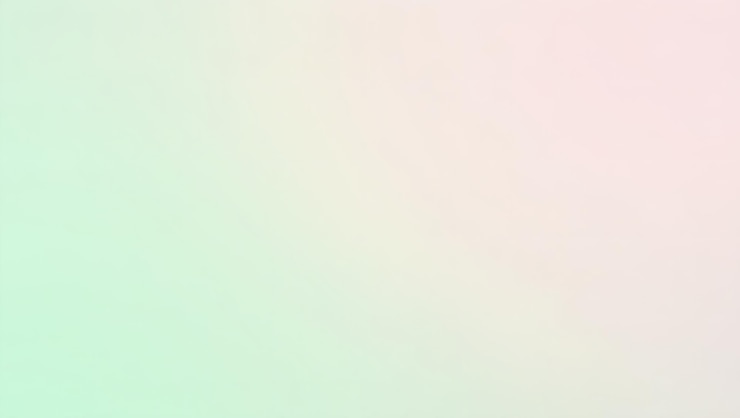 Foto fundo de gradiente pastel em verde hortelã e rosa pálido