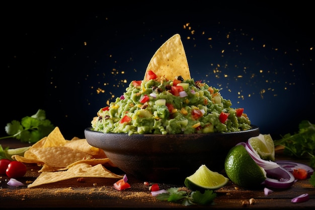 Fundo de guacamole