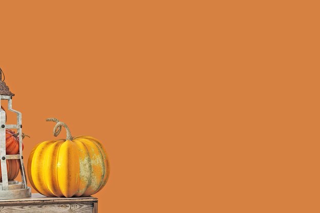 Foto fundo de halloween abóbora de halloween