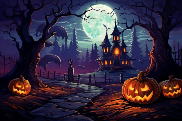 Foto fundo de halloween