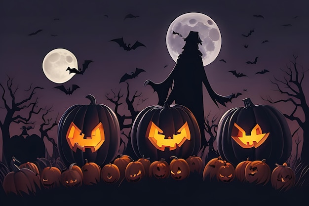 fundo de halloween