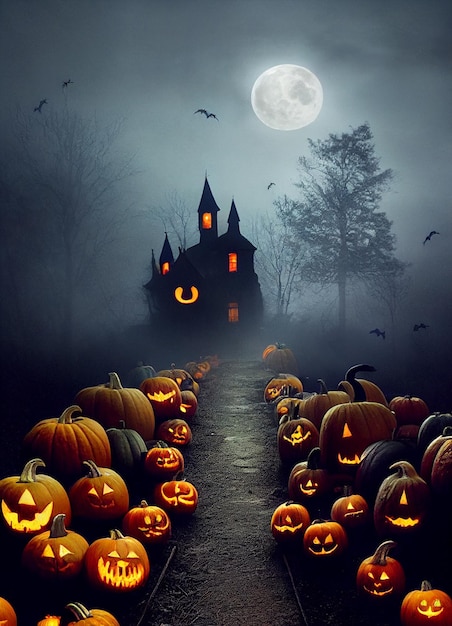 fundo de Halloween