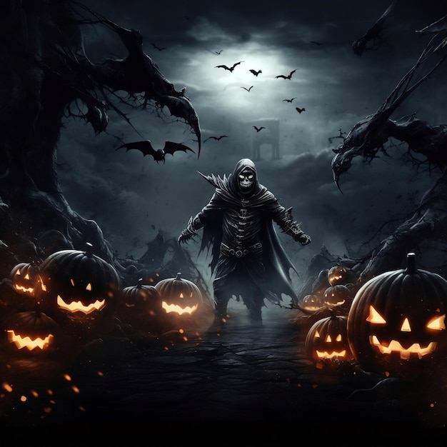 fundo de Halloween