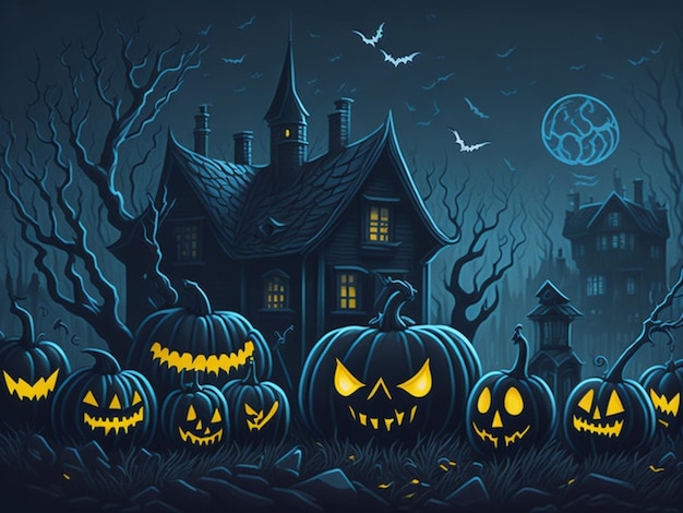 Fundo de Halloween