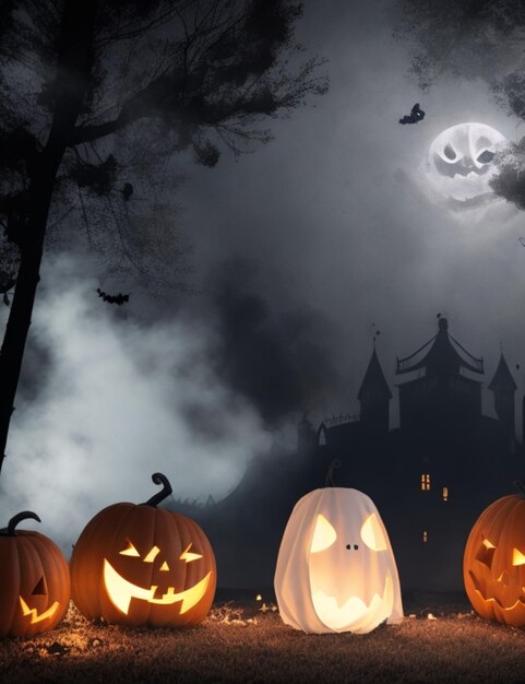 fundo de halloween