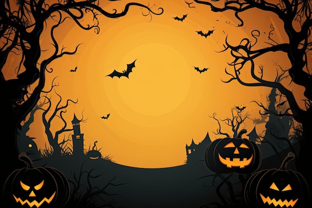 fundo de halloween