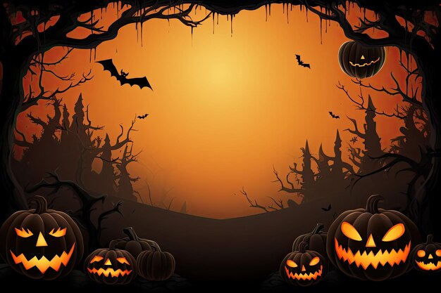 fundo de halloween