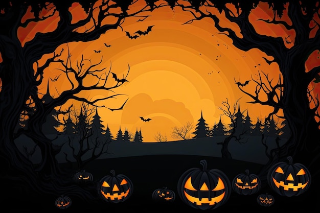 fundo de halloween