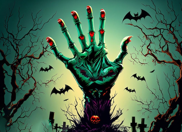 fundo de Halloween