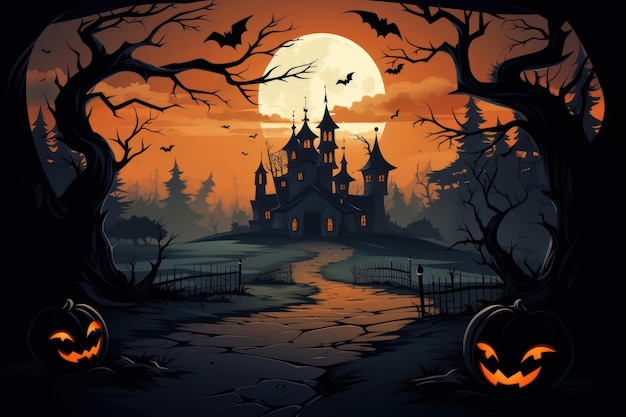 Fundo de Halloween