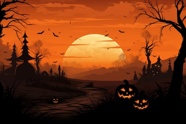 Fundo de Halloween