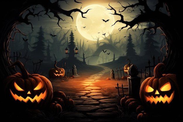 Fundo de Halloween