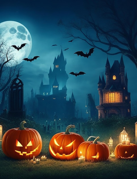 fundo de Halloween