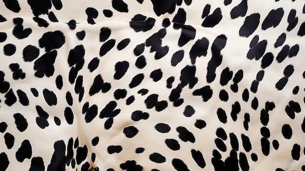Foto fundo de impressão de vaca preta