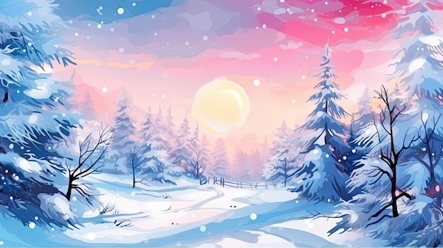 Fundo de inverno natal