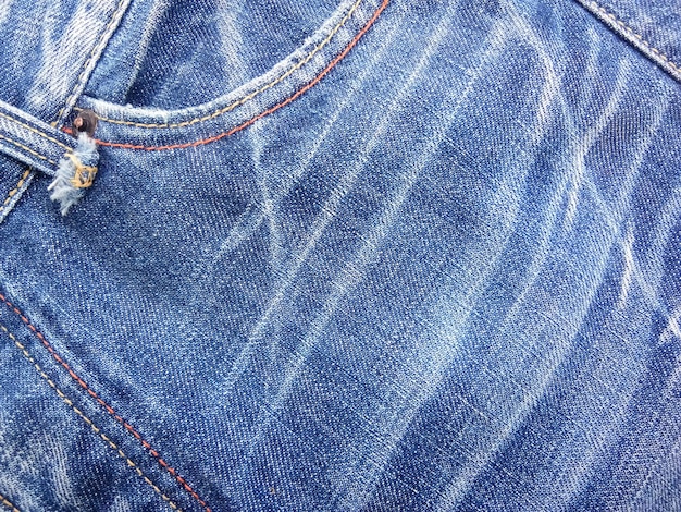 Fundo de jeans azul com belos padrões em estilo vintage