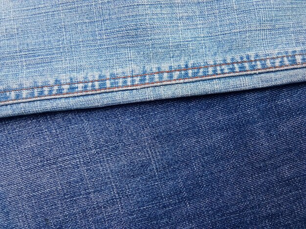 Fundo de jeans azul com belos padrões em estilo vintage