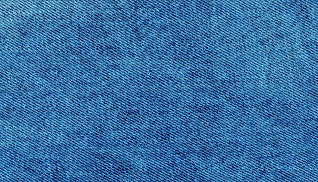 Fundo de jeans de textura costurada Tecido de jeans denim