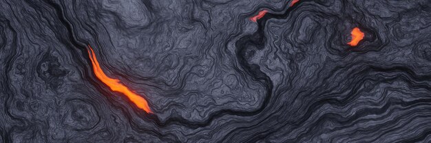 Fundo de lava resfriada vulcânica abstrata