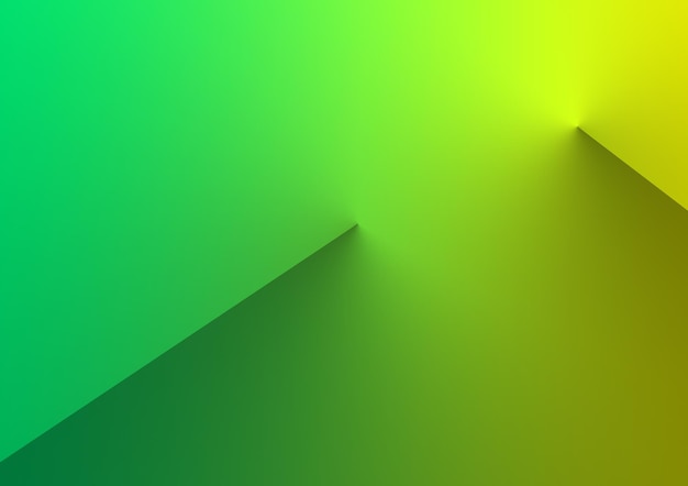 Fundo de linha de gradiente amarelo e verde