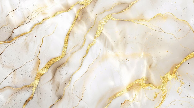 Fundo de luxo de mármore de ouro branco
