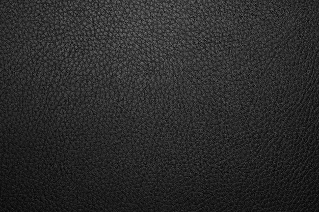 Fundo de luxo de textura de couro preto