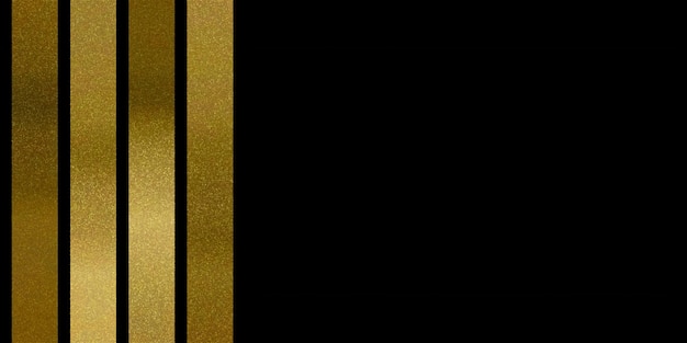 Foto fundo de luxo dourado com banner dourado, preto e dourado