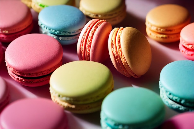 Fundo de macarons