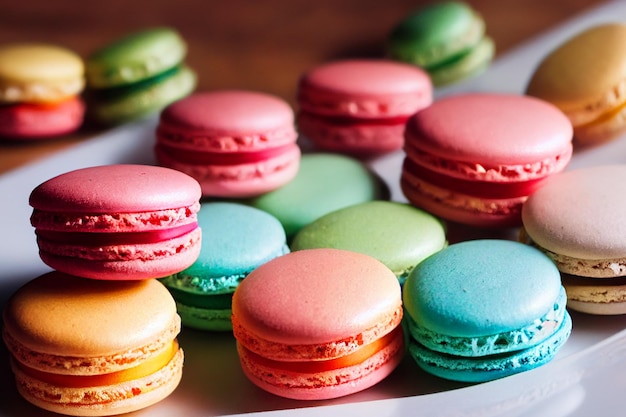 Fundo de macarons