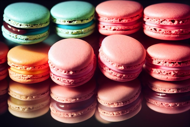 Fundo de macarons