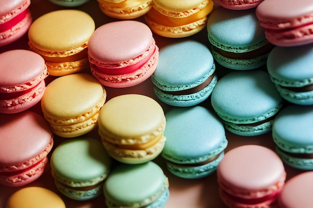 Fundo de macarons