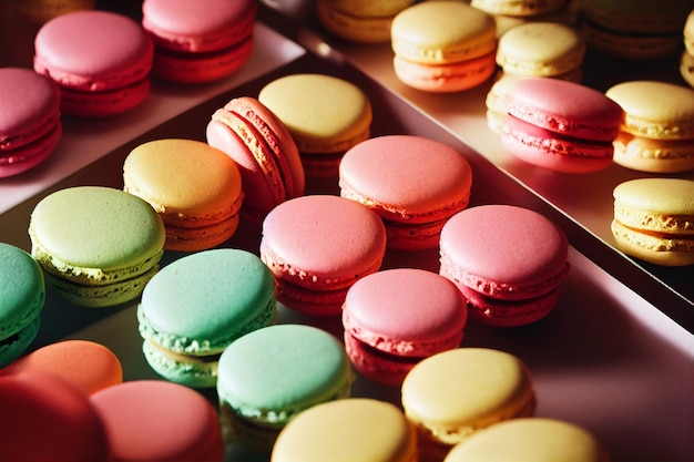 Fundo de macarons