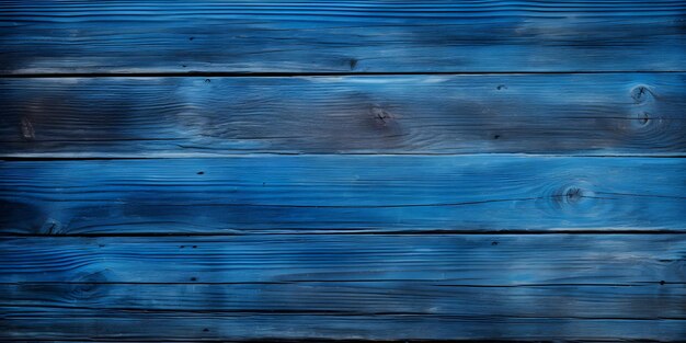 Foto fundo de madeira azul ou textura de madeira azul
