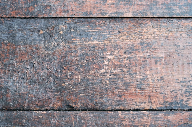 Fundo de madeira de piso envelhecido com textura surrada
