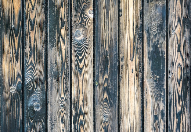 Fundo de madeira escuro, textura de madeira velha.