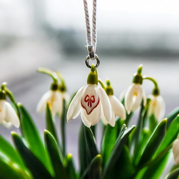 fundo de madeira para parabéns feriado Martisor Baba Marta dia de primavera ai gerado