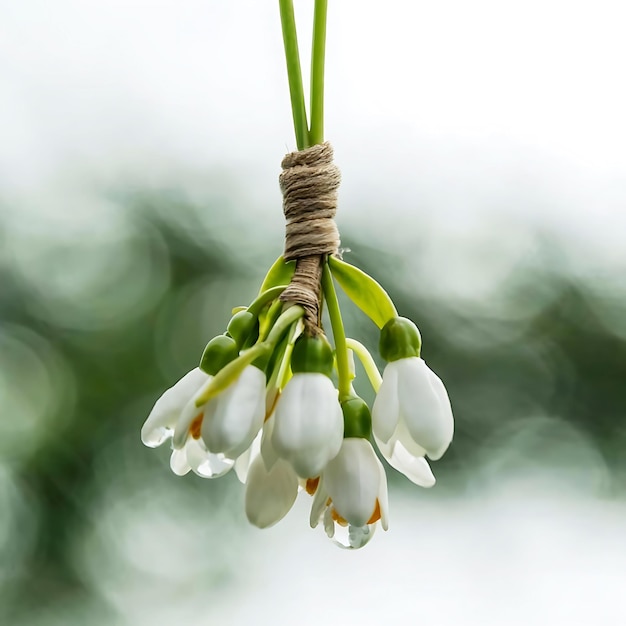 fundo de madeira para parabéns feriado Martisor Baba Marta dia de primavera ai gerado