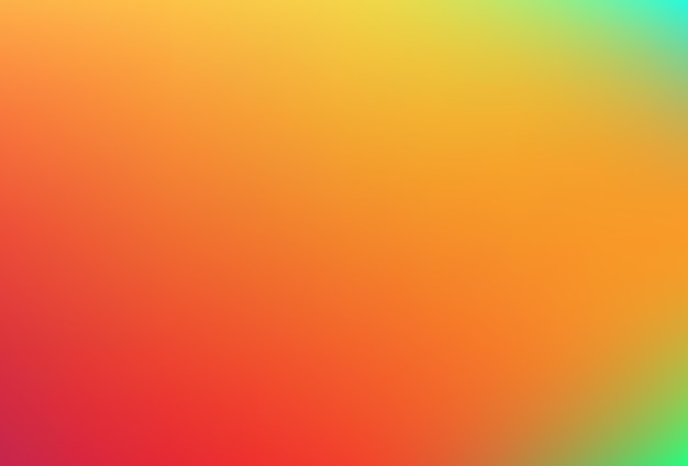 Fundo de malha de gradiente colorido suave e embaçado moderno cores brilhantes do arco-íris fáceis de editar