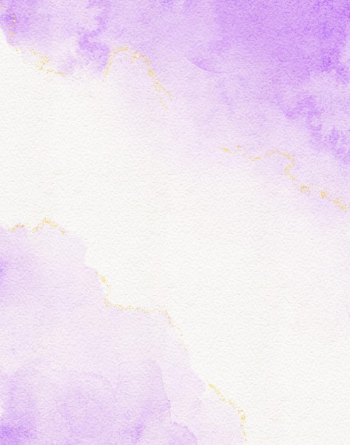 Foto fundo de manchas de aquarela roxa de arte abstrata em papel aquarela texturizado para cartão de convite de modelos de design