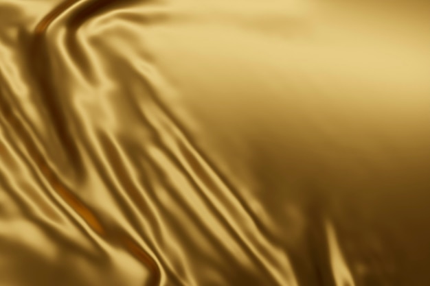 Fundo de material texturizado dourado liso