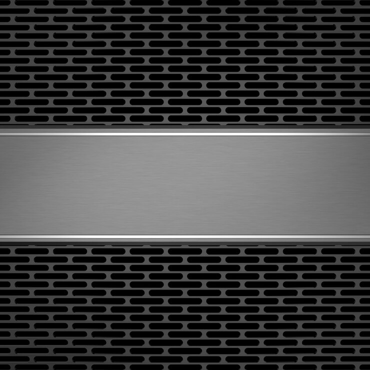 Foto fundo de metal. renderização em 3d.